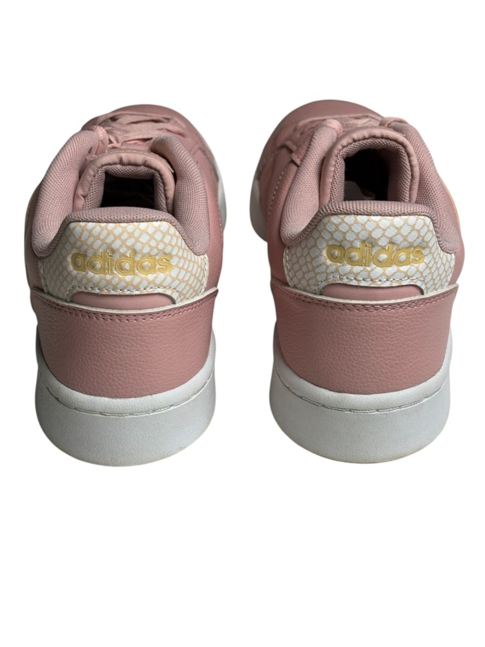 Adidas Roguera Pink Spirit Sneakers Size 10.5 Leather Upper Athletic Shoes - Picture 6 of 10